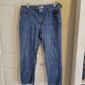 Riders by Lee Sz16P Light Blue Denim Wide Jeans